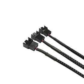 Cooler Cooling Fan Splitter Power Cable 12V SATA To 3road 3Pin/4Pin Connector for Molex IDE Computer