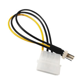 4p to 3-pin Seat Conversion Cable Computer Power Supply D type Large 4Pin to Motherboard 3P