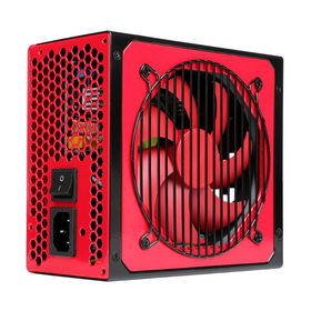 600W 700W 800W Power Supply with 12cm Fan Red cover Switching PSU Desktop PC power suppliers