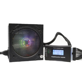 PC Power Supplies ATX Computer Power Supply with 12cm RGB fan for gaming
